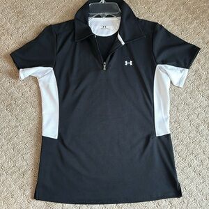 Under Armour black polo